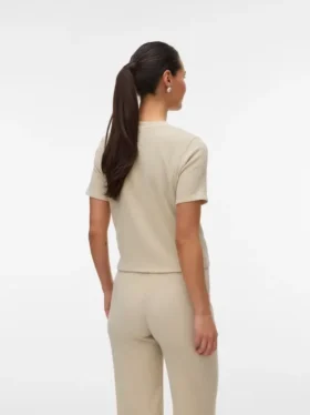 Regular Fit Round Neck Top