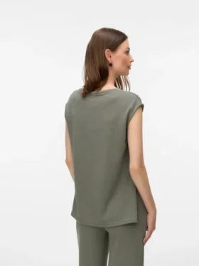 Regular Fit Round Neck Top