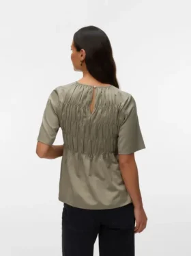Regular Fit Round Neck Top