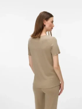 Regular Fit Round Neck Top