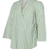 Regular Fit Shirt Collar Top