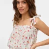 Regular Fit Square Neck Tank-Top