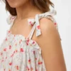 Regular Fit Square Neck Tank-Top