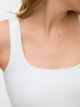 Regular Fit Square Neck Top