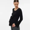 Regular Fit U-Neck Top