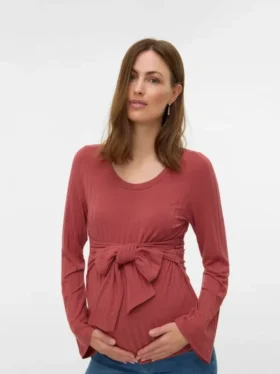 Regular Fit U-Neck Top