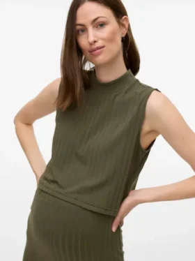Regular Fit U-Neck Top