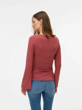 Regular Fit U-Neck Top