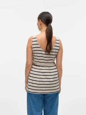 Regular Fit U-Neck Top