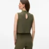 Regular Fit U-Neck Top