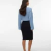Regular Fit V-Neck Fold-Up Cuffs Dropped Shoulders Pullover