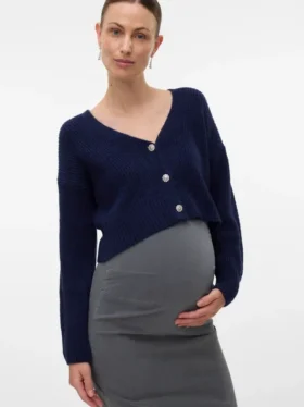 Regular Fit V-Neck Knit Cardigan