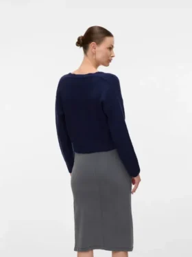 Regular Fit V-Neck Knit Cardigan