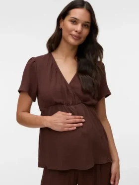 Regular Fit V-Neck Top