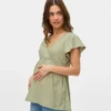 Regular Fit V-Neck Top