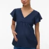 Regular Fit V-Neck Top