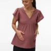 Regular Fit V-Neck Top