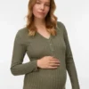 Regular Fit V-Neck Top