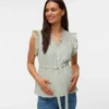 Regular Fit V-Neck Top