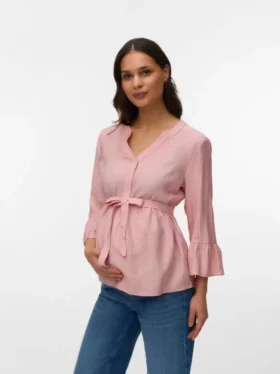 Regular Fit V-Neck Top