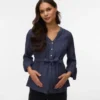Regular Fit V-Neck Top
