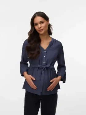Regular Fit V-Neck Top