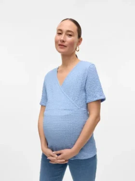 Regular Fit V-Neck Top