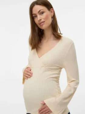 Regular Fit V-Neck Top