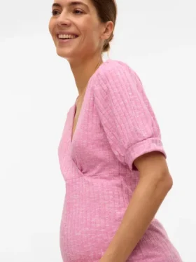 Regular Fit V-Neck Top