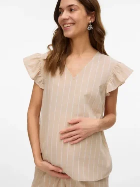 Regular Fit V-Neck Top