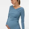 Regular Fit V-Neck Top