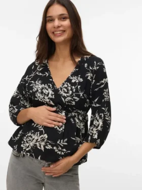 Regular Fit V-Neck Top