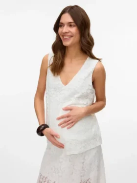 Regular Fit V-Neck Top