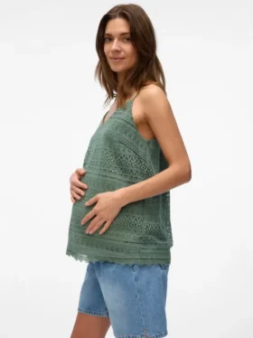 Regular Fit V-Neck Top