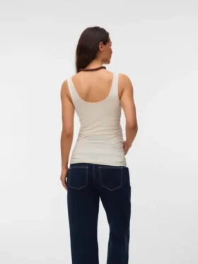 Regular Fit V-Neck Top