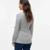 Regular Fit V-Neck Top