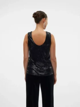Regular Fit V-Neck Top
