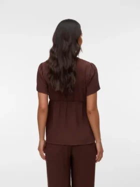 Regular Fit V-Neck Top