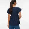 Regular Fit V-Neck Top