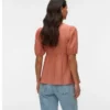 Regular Fit V-Neck Top
