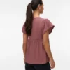 Regular Fit V-Neck Top