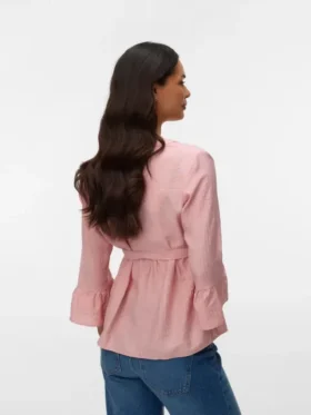 Regular Fit V-Neck Top