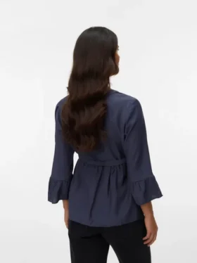 Regular Fit V-Neck Top