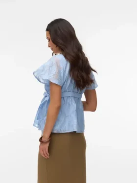 Regular Fit V-Neck Top