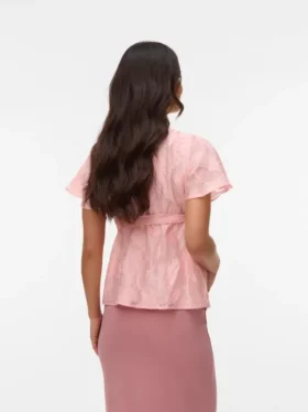 Regular Fit V-Neck Top