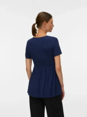 Regular Fit V-Neck Top