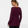 Regular Fit V-Neck Top