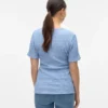 Regular Fit V-Neck Top
