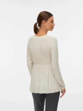 Regular Fit V-Neck Top