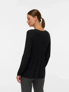 Regular Fit V-Neck Top